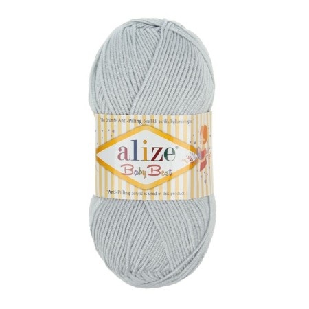 Yarn "Baby Best" 10% bamboo, 90% acrylic 240m/100g (224 St. Series)-1
