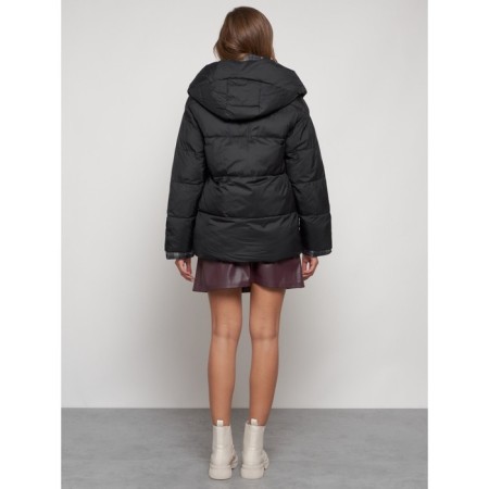 Winter jacket, size 48, black color-3