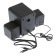 Computer speakers 2.1 Luazon LPKK-02, 2x3W, Sabwofer 5W, 80db, Jack 3.5, USB, Blue