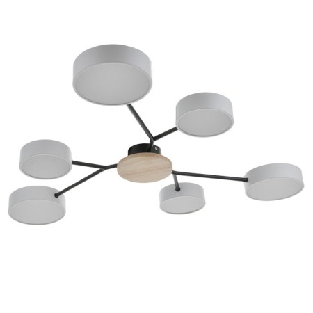 Chandelier 1319/6wt LED 144W 3000-6000k white 75x75x5 cm
