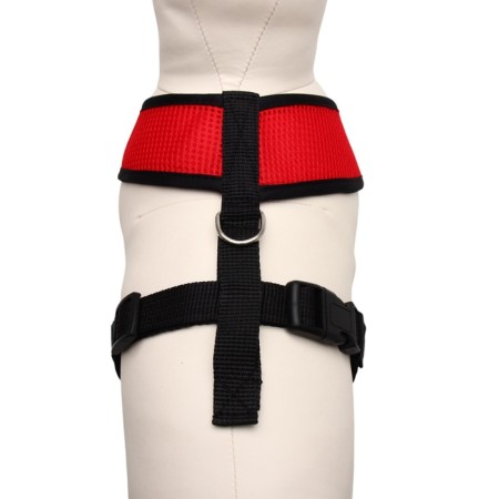 Slut is soft from neoprene, size L, Osh 39 cm, OG 36-46 cm, red-2