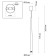 Suspended lamp Frida IP20 LED 7W 602lm 3000k