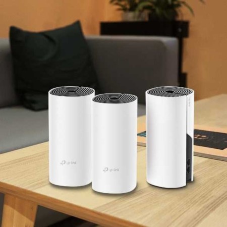 Seamless Mesh Router TP-Link Deco M4 (Deco M4 (3-PACK)) AC1200 10/100/100BASE-TX White (UPA 10047-4