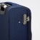 Small suitcase 20 "on lightning, code castle, with extension, blue color