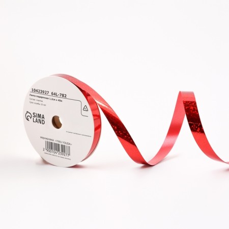 Tape plastic holography, 1.2cm x 45m, red