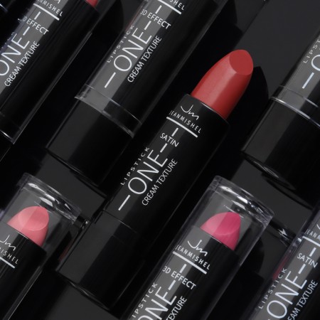 Lipstick jeanmishel 3d effect tone 06 coral-brown, 14 g