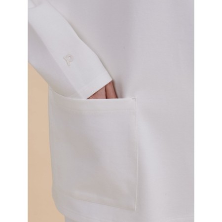 Feminine hoodies, size m, white color-4