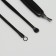 The manicure set "Christian", 8 items, in case, black/gray color