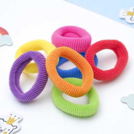 Hair elastic band "Mahrushka" (set 7 pcs) mix-1