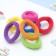 Hair elastic band "Mahrushka" (set 7 pcs) mix