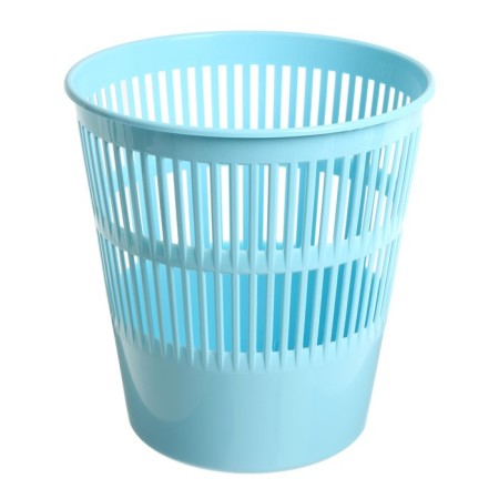 Erichkrause Pastel, 9 liters, plastic, mesh, blue paper and garbage basket and garbage-1