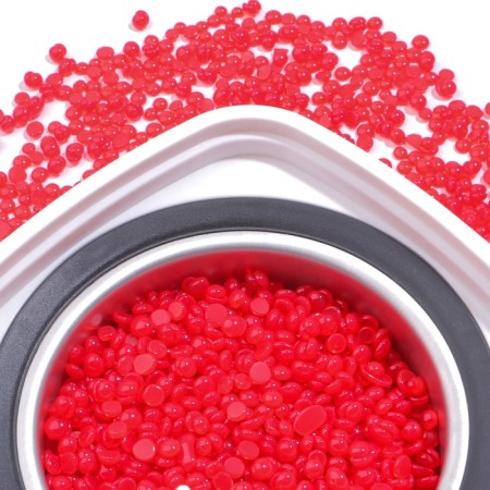 Wax for depilation, film, in granules, 100 g, red color-6