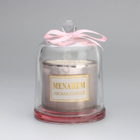 Aromatic candle "Menahem", citrus and aromatic herbs, 8x11, 5 cm-3