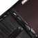 Business folder, artificial leather, 370 x 270 x 30 mm, with a metallic press, pen-tole, to suite 6D071, brown