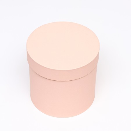 Set of round boxes 5 in 1 "peach", 25 x 25 - 19 x 19 cm-3