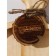 Board Board ADELICA "Miracles", 33 × 17 × 2.5 cm, a whole array of cedar, Milk color
