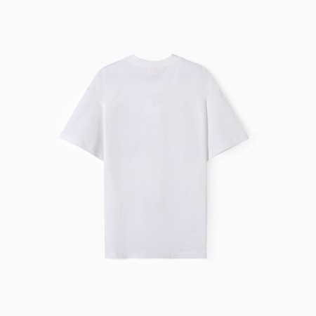 Men's T-shirt Minaku: Infinity, white color, rr 52-54-3
