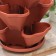 Kashpo multi -tiered “cascade”, 3 pcs, 12 l (section 4 l), terracotta color