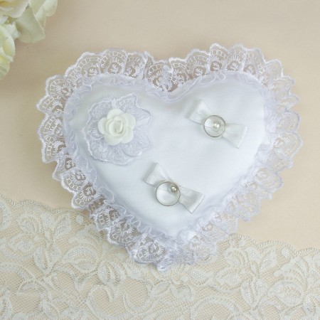 Pill for the rings "Heart", white-1