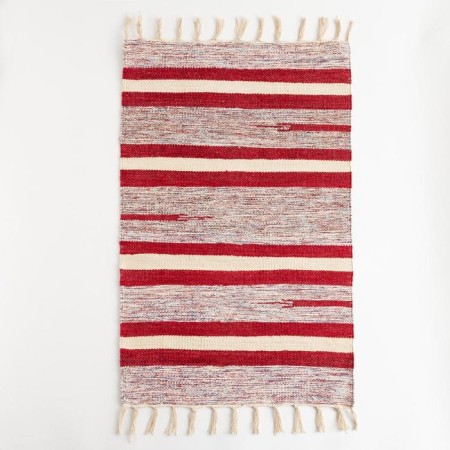 Stirip carpet, type1, size 50x80 cm (± 3 cm), cotton, color mix-2