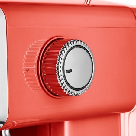 Coffee machine KitFort KT-7125-1, 1230-1465 W, 19 bar, 1.8 l, lane length 1 m, red-4