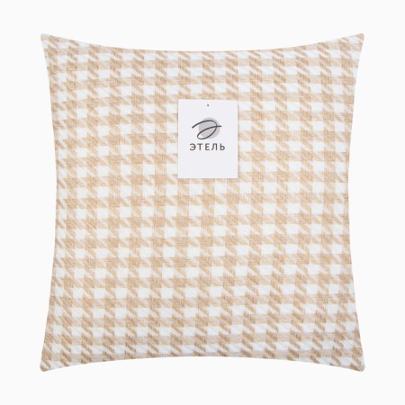 Pillowcase decorative Ethel Trend 43x43 cm, beige color, 100 % polyester-4