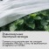 Covering material, 20 × 3.2 m, density 30 g/m², spanbond with UV stabilizer, white, Greengo, economy 30%