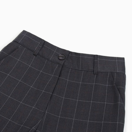 Women's pants in the Minaku cage: classic color gray, pr 48-6