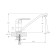 Kitchen mixer Rush Fiji Fi1835-25, one-rod, chrome