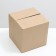 The box is folding, brown, 30 x 30 x 30 cm