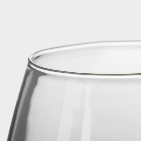 Glass Bank for bulk products with a bamboo cover and a spoon "Eco", 1 liter-3