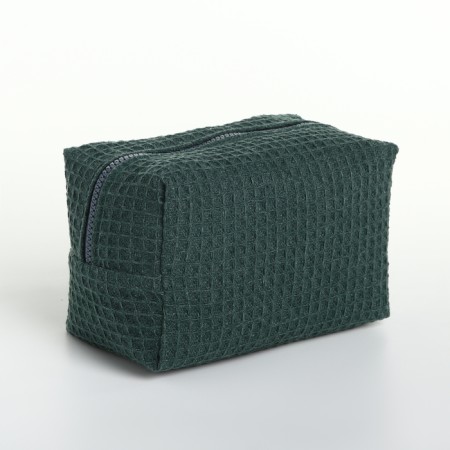 TEXTURA lightning cosmetic bag, green color-2
