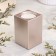 Square Square from gypsum, 5x8cm, champagne