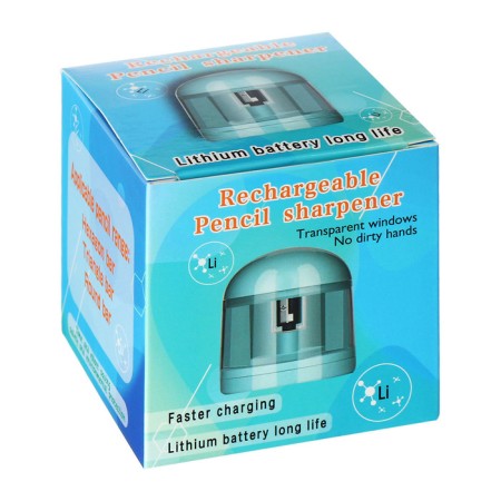 Electric sharpener (batteries are not included). works from 2 AA batteries pink-6