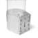 Aquawork CH-1 glass holder, screws on screws, 100 cups, silver