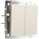 Two -clavy switch with self -return (ivori matt) W1122462