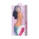 Stimulator 2 in 1, pulsation and vacuum-wave stimulation, silicone, pink color, 20.5 cm