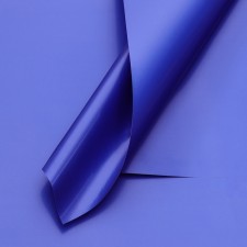 Flower film tinted, matte, royal blue, 57 x 57 ± 1 cm, 65 μm
