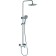 Shower system Rush ST4235-40, tropical shower, hand watering can, rotary surge, chrome
