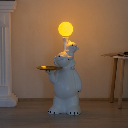 FORSHER "Umka and Mom" ​​Led usb white 32x32x88cm-14