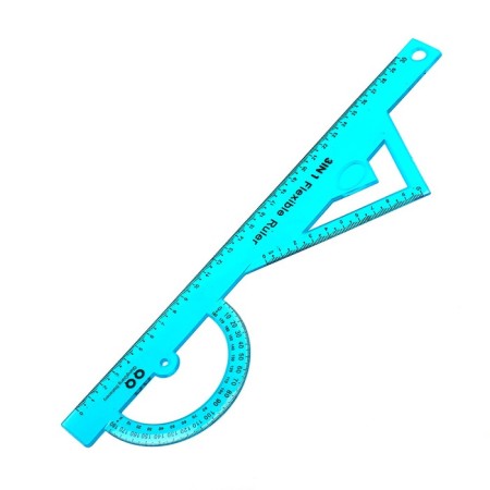 The line is flexible, silicone, 30 cm, multifunctional, mix-1