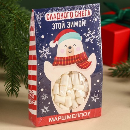 Marshmallow in the box "Sweet Snow", with the taste of Pimstra, 55 g.-4