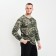 Male longs, green camouflage/pixel mix, size 48