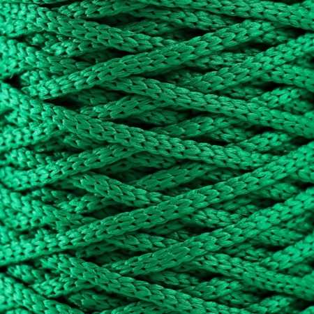Knitting cord 100% polyester 3mm 100m/200 ± 20g (25-green)-2