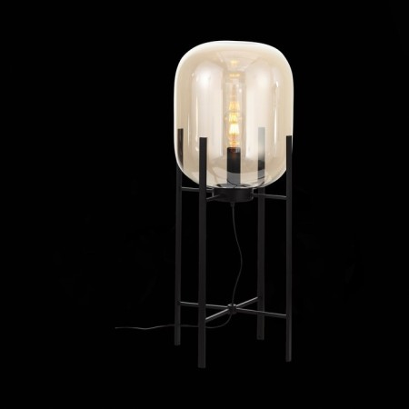 The floor lamp ST LUCE. SL1050.515.01. Burasca. 1x40 W, E27, 38x38x92 cm, black color-1