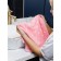 Tainted towel Doris Pink, size 70x130 cm, pink color