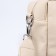 Board-sacking bag, long belt, beige color
