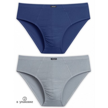 Men's panties, size xxl, color blue, black, 2 pcs