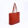 Zipper bag with zipper, brown color