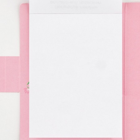 Set in a postcard: a tear -off unit with tasks and pencils "The Milo Milan since March 8"-9